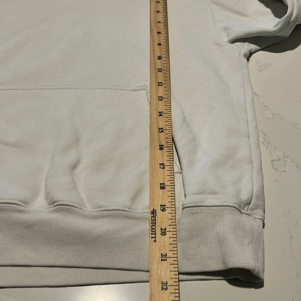 TNA White Cozy Fleece Hoodie Sz Small - Picture 7 of 9